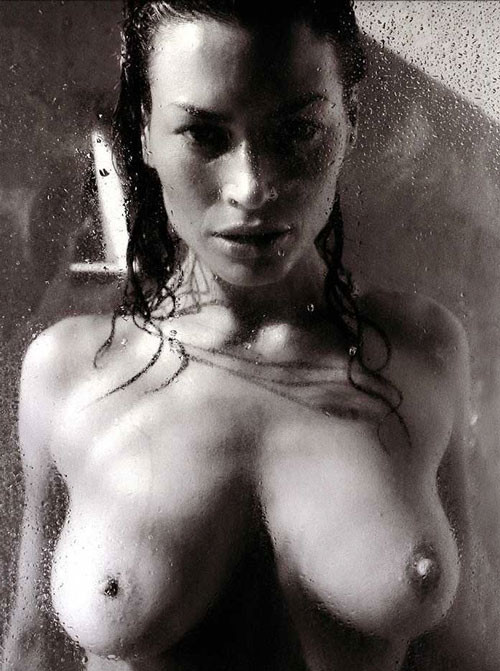 Carre Otis naked in water and show her pussy and big tits #75439328