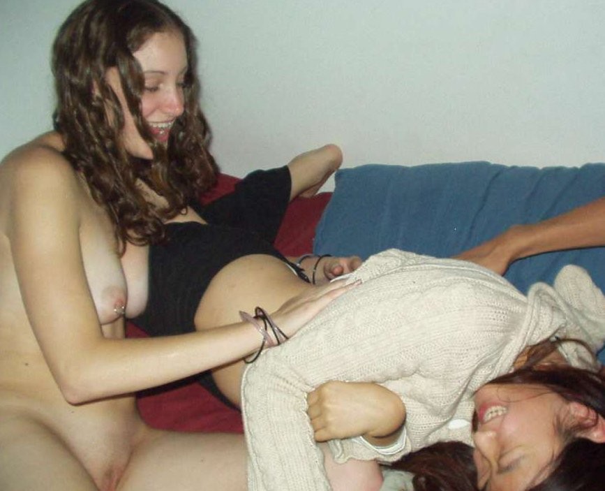 Drunk College Girls First Time Lesbian Experience #76397653
