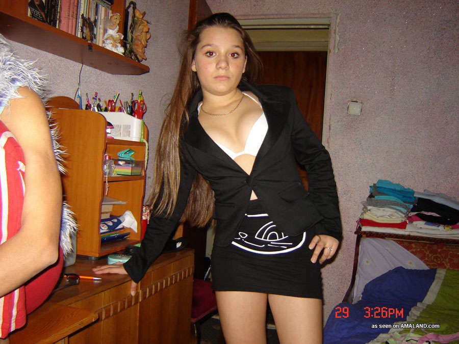 Sexy Latina roommates camwhoring #68500799