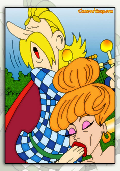 Mad Panacea taking after getting attacked by Obelix #69643490