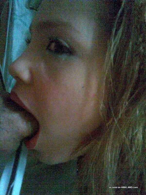 Photo compilation of a sexy amateur bitch sucking her fling's cock  #68008739