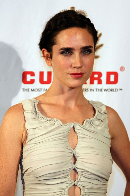 Celebrity Jennifer Connelly adorable in a short dress #75414058