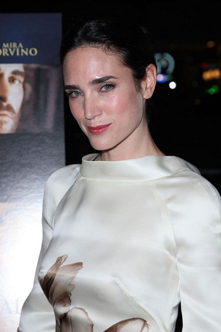 Celebrity Jennifer Connelly adorable in a short dress #75414088