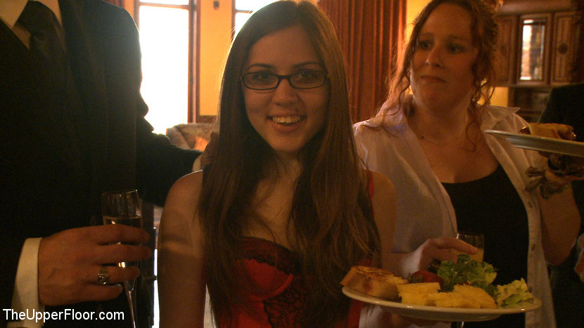 The House Steward hosts a brunch for the local BDSM Community.  #72030545