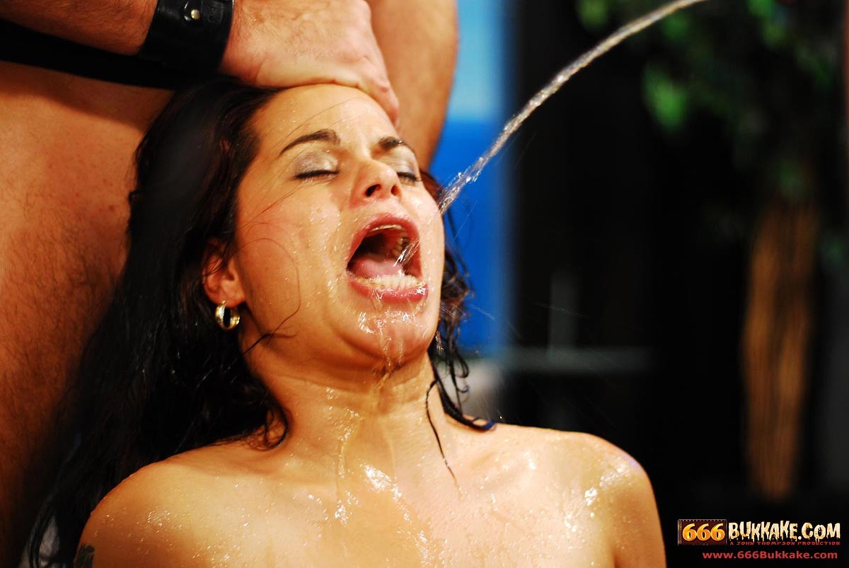 latina gets fucked then drenched in piss #68422832