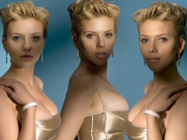 Célébrité scarlett johansson montrant ses mamelons durs et transparents
 #75403758