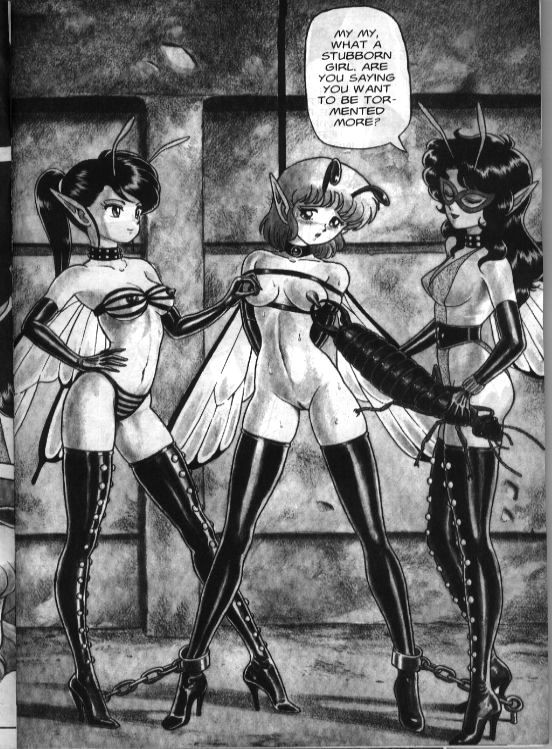 sadistic lesbian anime bondage fairies #79479821