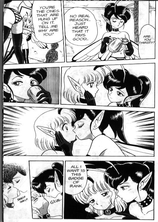 sadistic lesbian anime bondage fairies #79479829