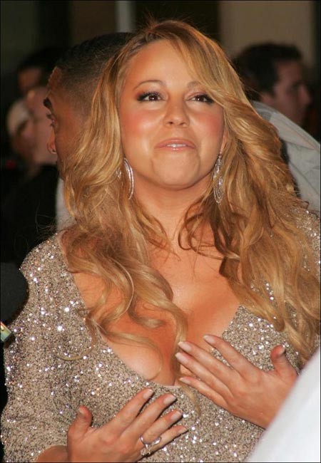 Celeb hottie Mariah Carey big breasts and perfect ass #75442317