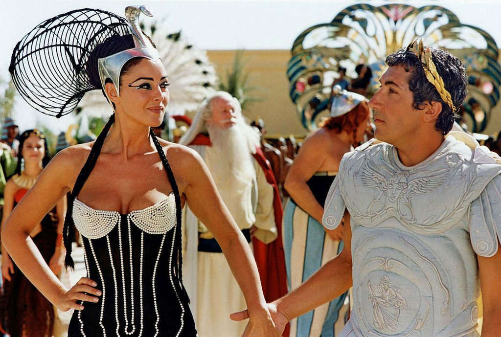 Monica Bellucci exposing her nice big tits and posing very sexy as Cleopatra #75360173