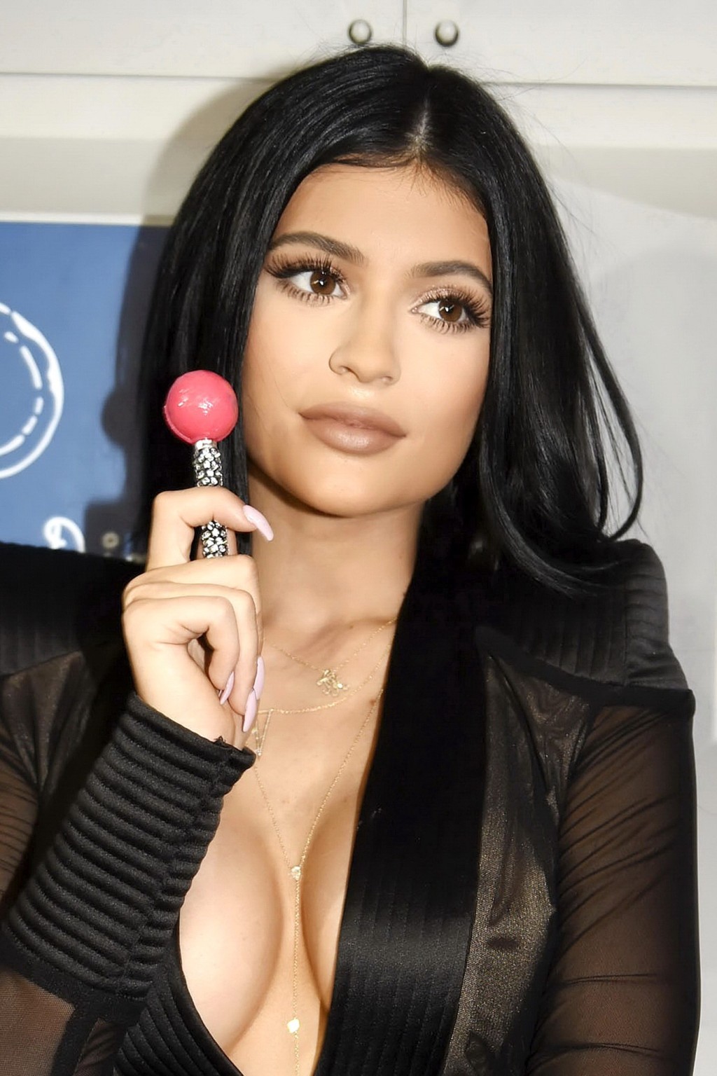 Kylie Jenner showing huge cleavage at the Sugar Factory Opening #75160580