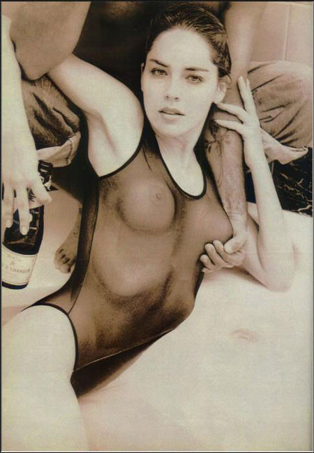 Sharon Stone topless #75445678
