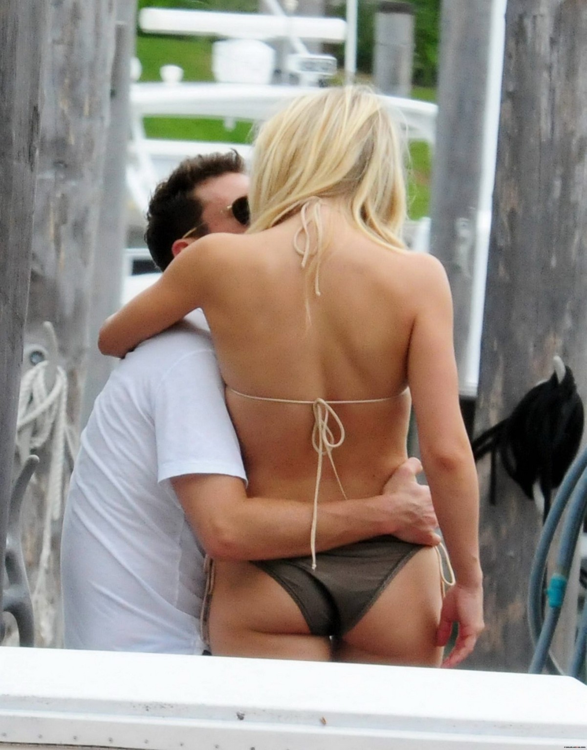 Julianne Hough shows off her ass wearing bikini in Miami #75298365