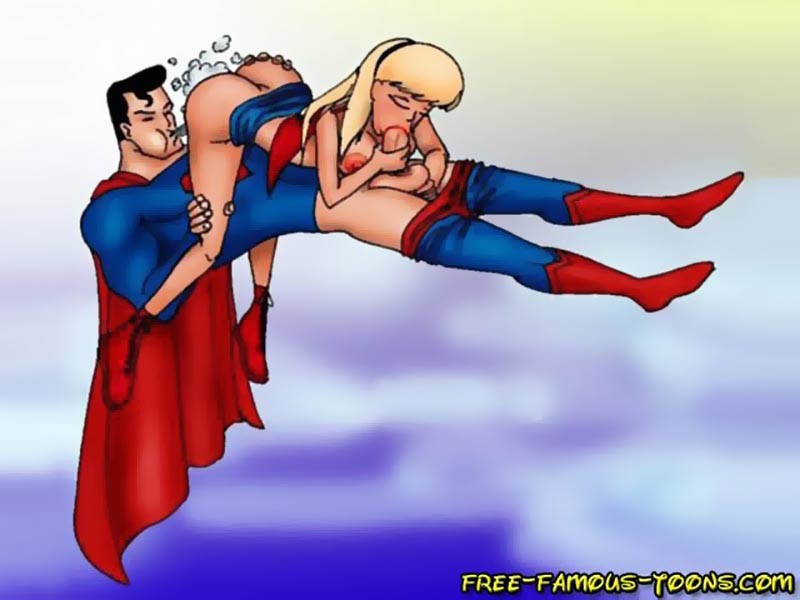 スーパーマンとスーパーガールのハードコアアニメセックス
 #69334776