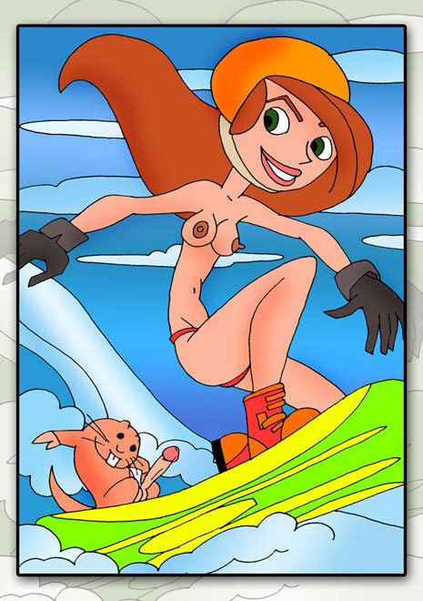 Kim possible gets biting by gills penis and gets off
 #69554583