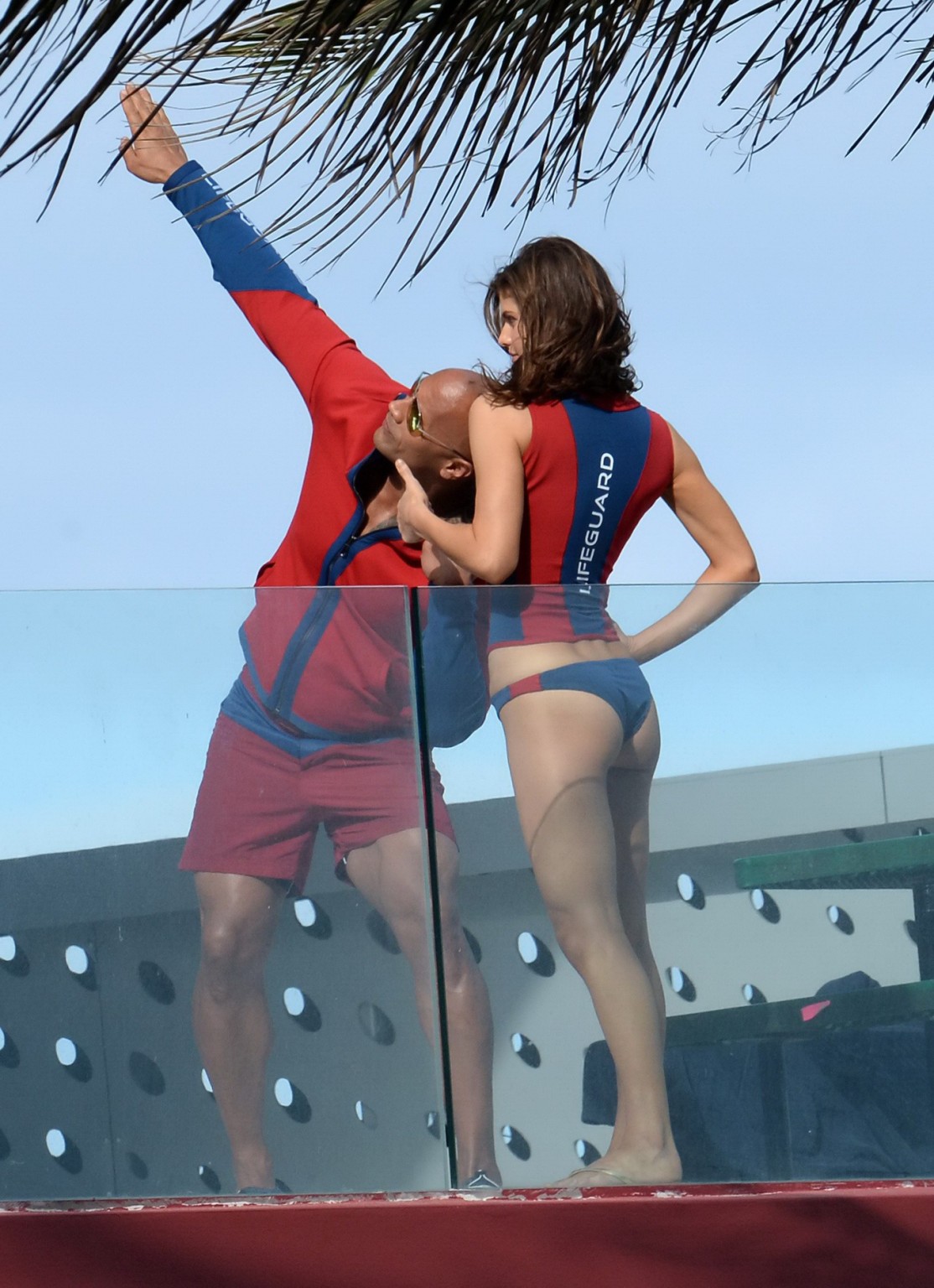 Alexandra Daddario displaying her hot bikini ass #75145128
