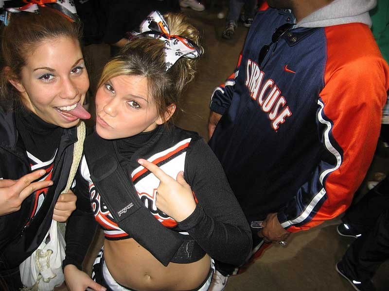 Drunk GF Cheerleader Sluts Get Smashed At The After Party #75467544