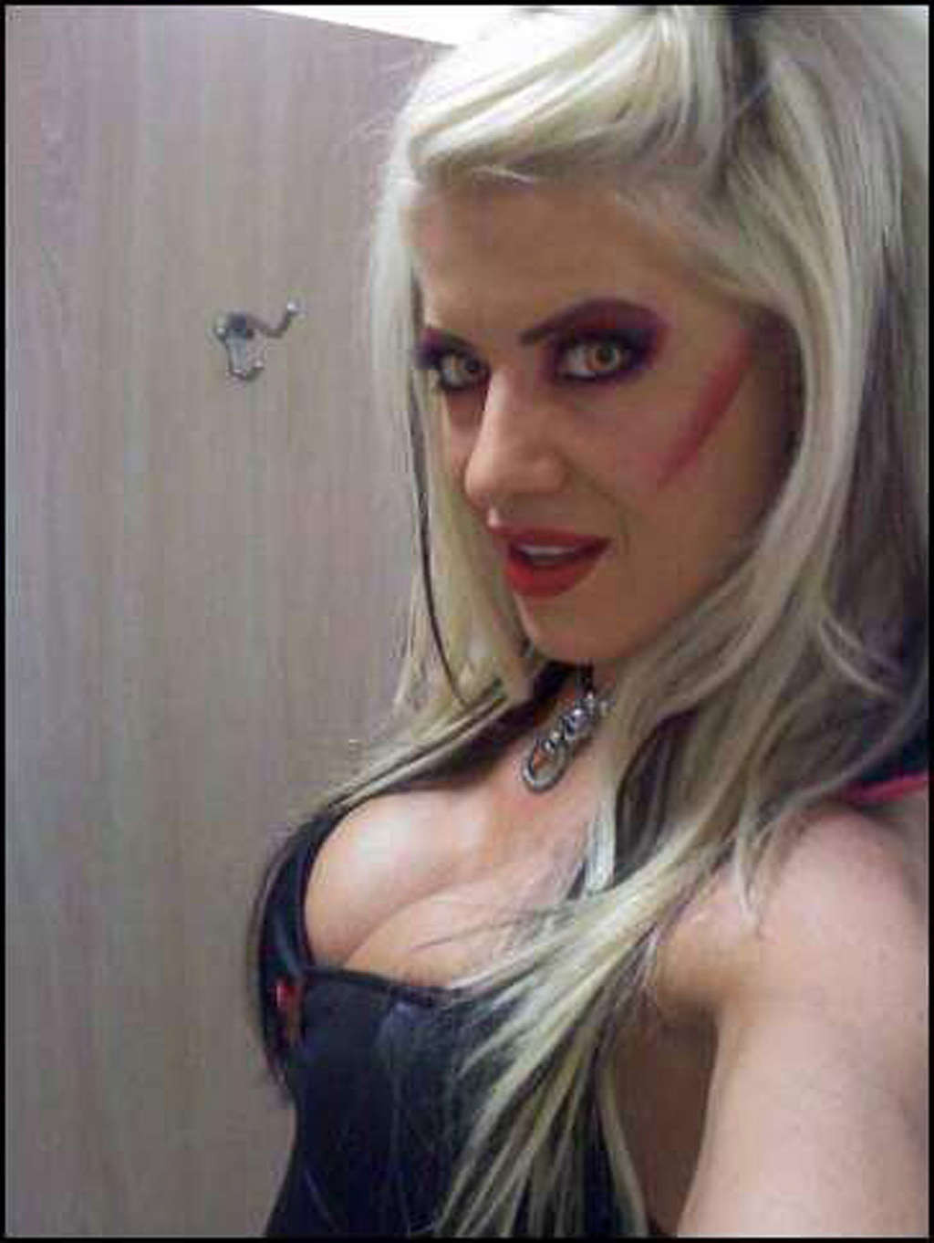 Angel williams posing topless and in bra and fishnet stockings
 #75361861