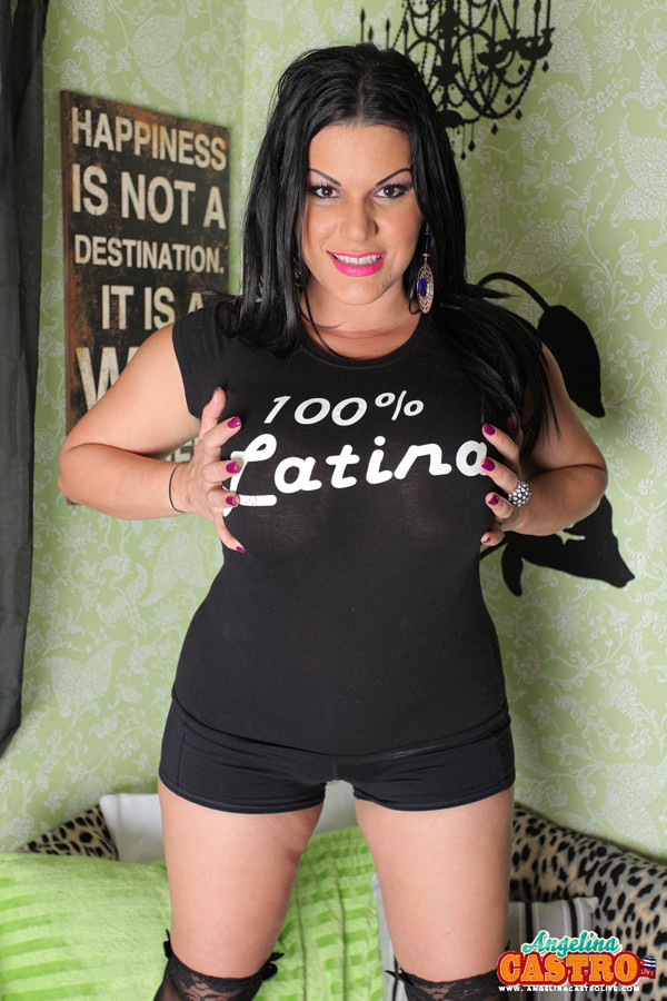 ANGELINA CASTRO IS SEY IN HER BLACK OUTFIT! #77954659