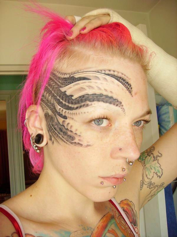 Extreme tattoo and piercing #73235378