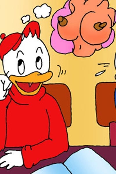 Mini Mouse slams Scrooge McDuck untill gets banged #69652855