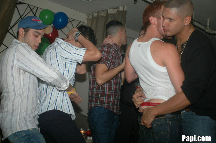 These guys go out and get crazy in the club and go home swinging dongs in the ai #76954928