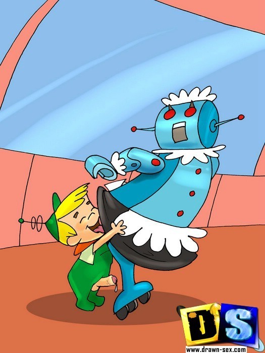 Jane riding George Jetson and reaching intense climax #69644175
