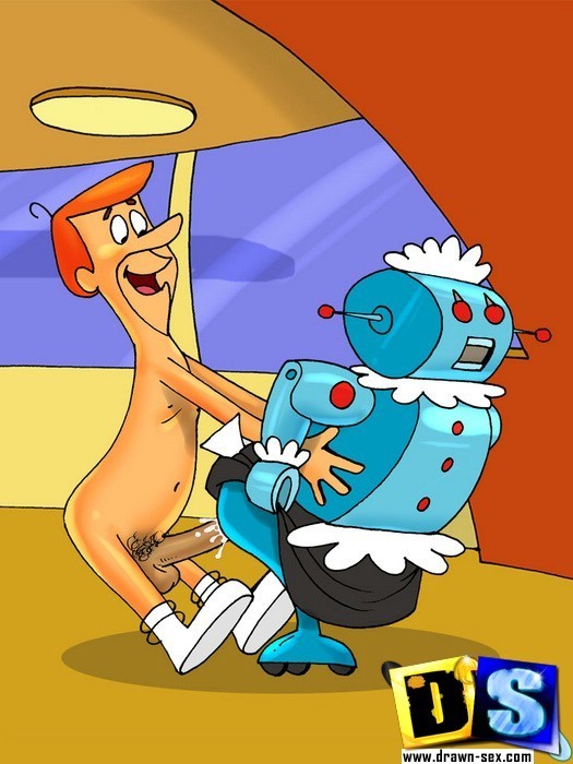 Jane riding George Jetson and reaching intense climax #69644208