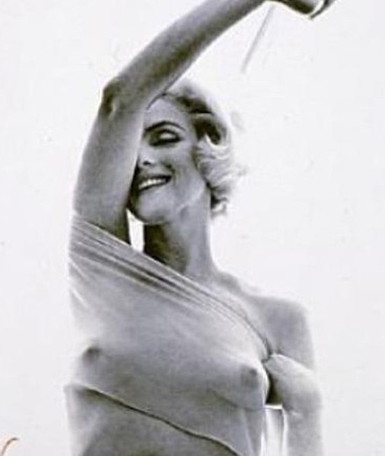 Berühmtheit Marilyn Monroe nackte Titten und schöne nackte Arsch
 #75420203