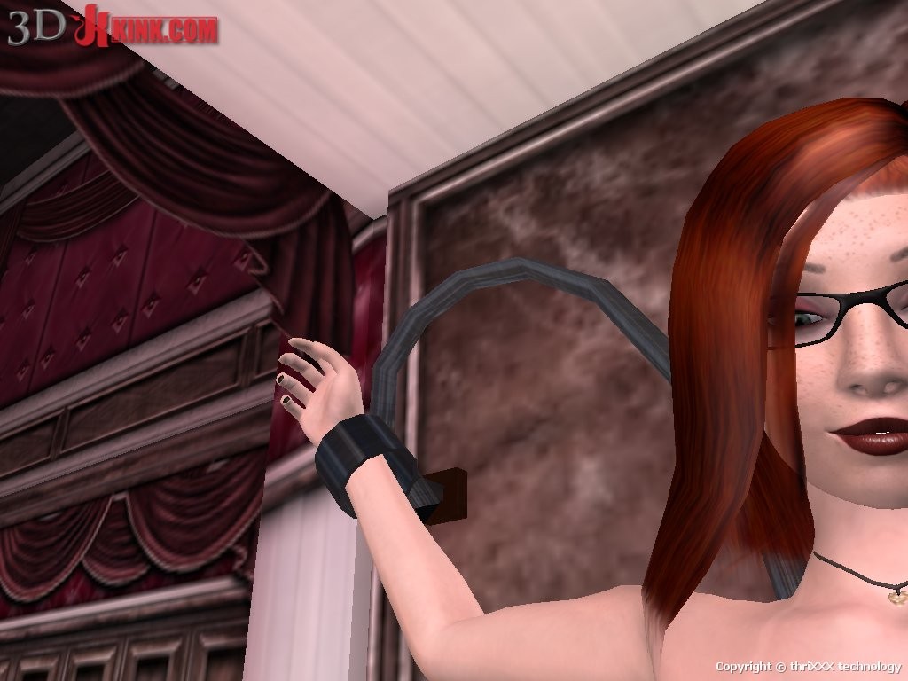 Hot BDSM sex action created in virtual fetish 3d sex game! #69616139