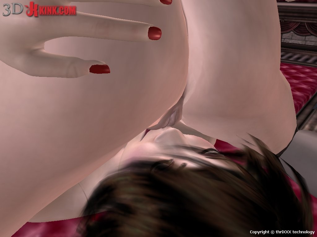 Hot BDSM sex action created in virtual fetish 3d sex game! #69616162