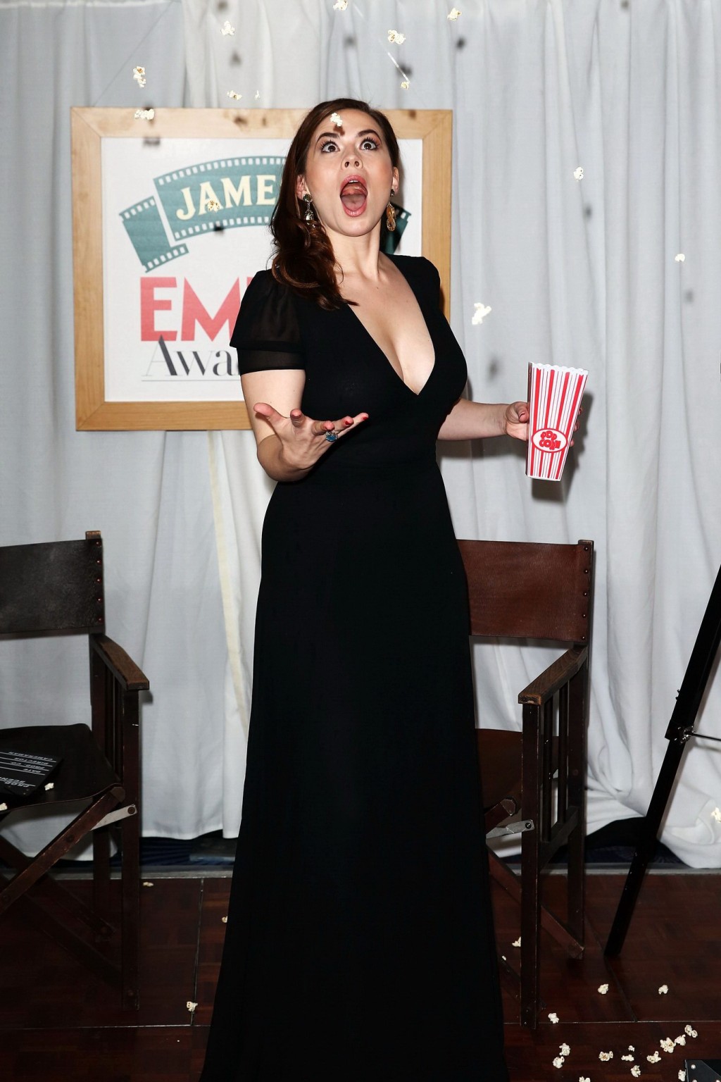 Busty Hayley Atwell showing cleavage at the Jameson Empire Awards 2015 in London #75168206