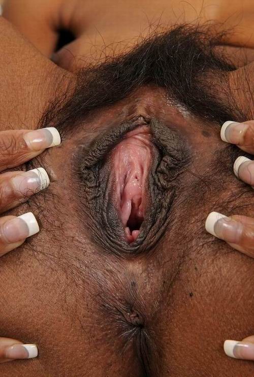 hairy african showing their pussies #67399810