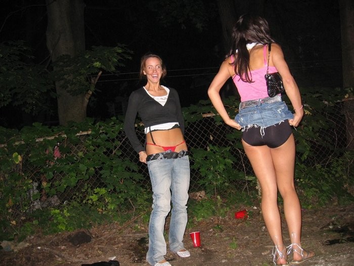 Wild Drunk College Girls Flashing Perky Tits At A Crazy Party #76395240