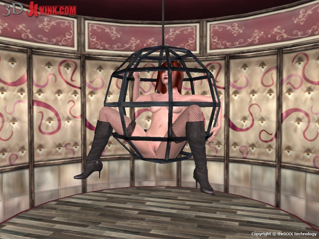 Hot BDSM sex action created in virtual fetish 3d sex game! #69625939