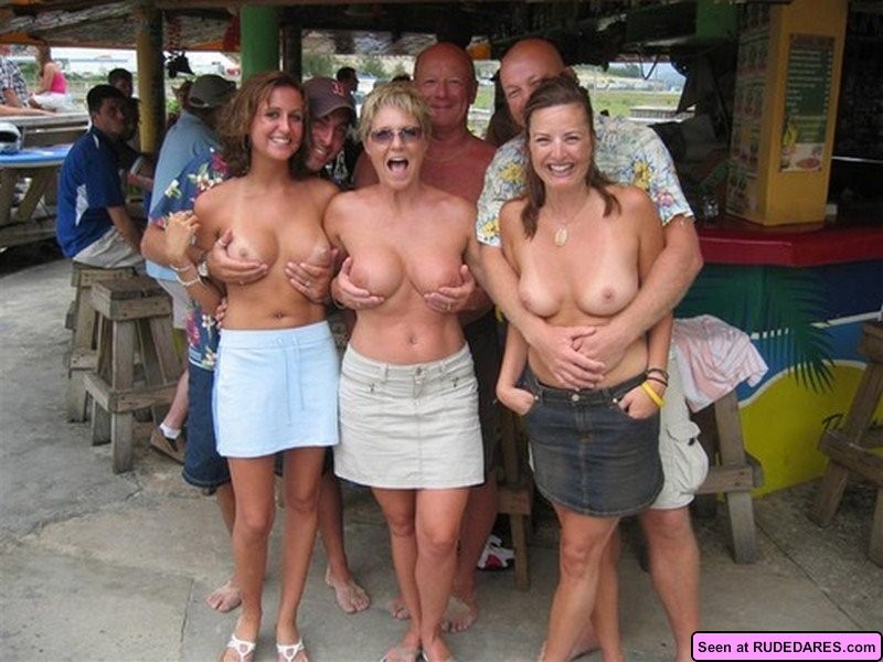 Ladies undressed in public places #67488846