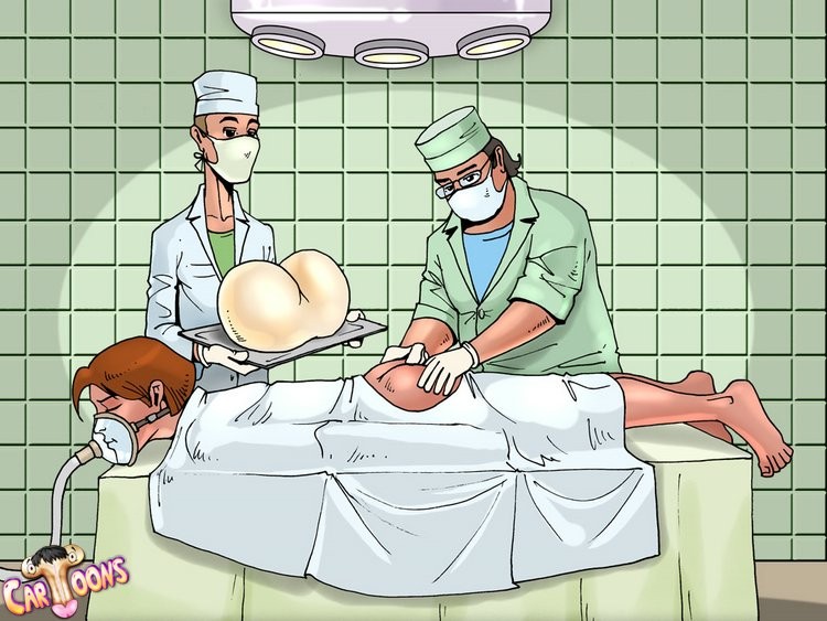 Shemale cartoons about operation in hospital #69682858