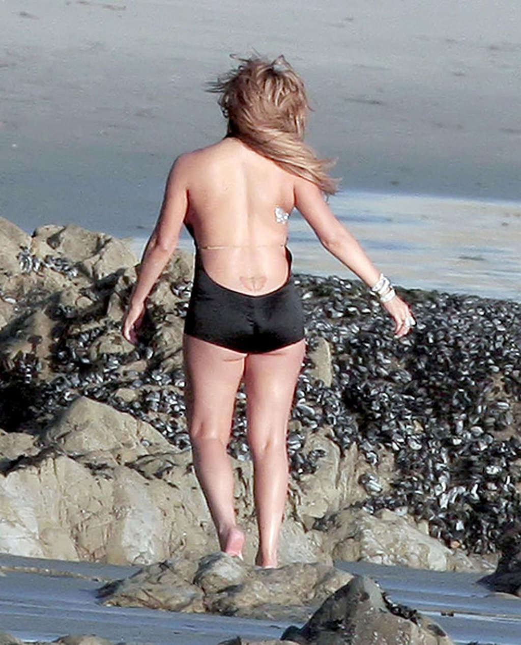 Mariah Carey looking sexy in bikini and showing big tits #75369252