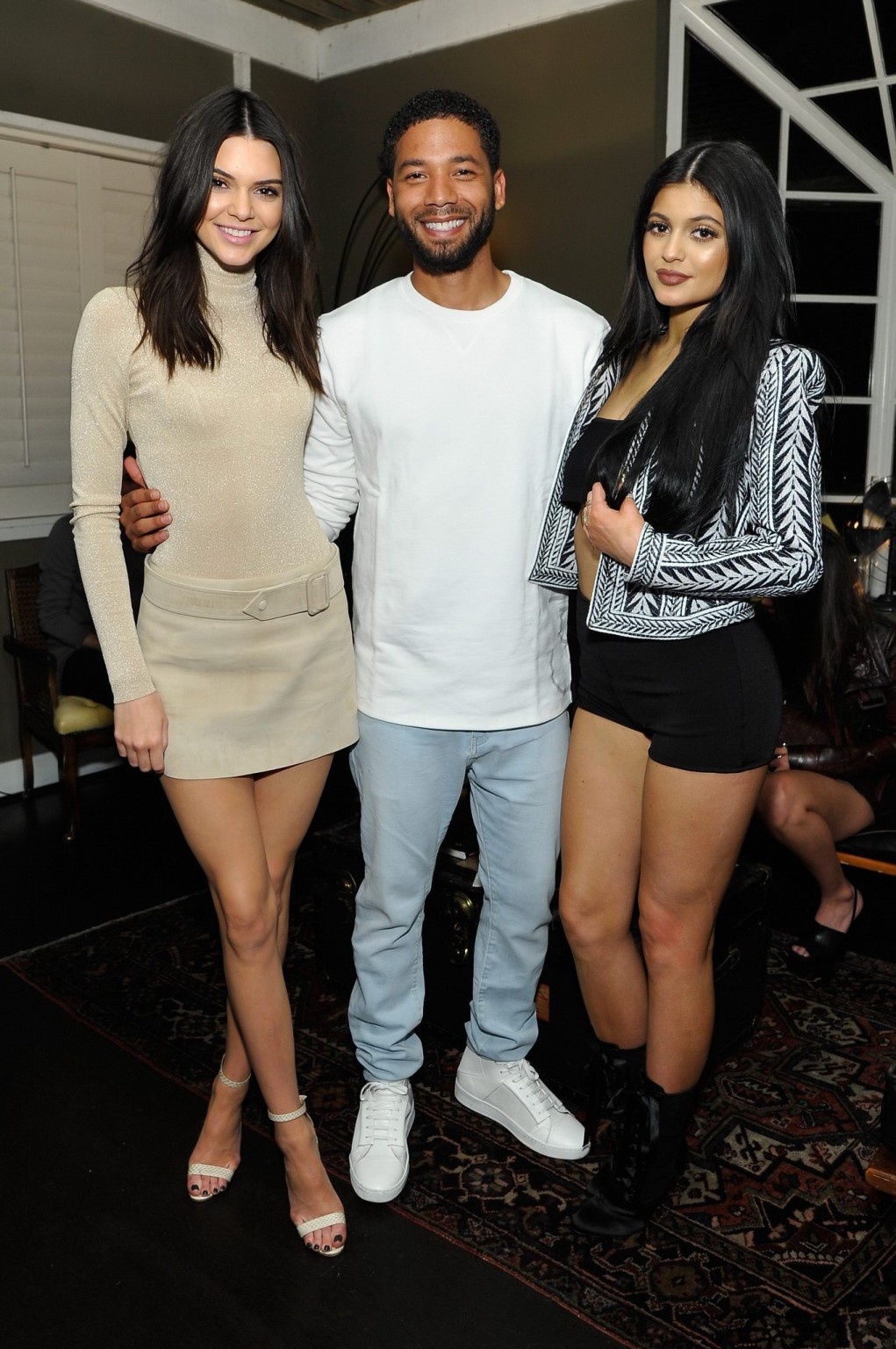 Kendall Jenner seethrough to bra  leggy at Calvin Klein Jeans Celebration in LA #75165820