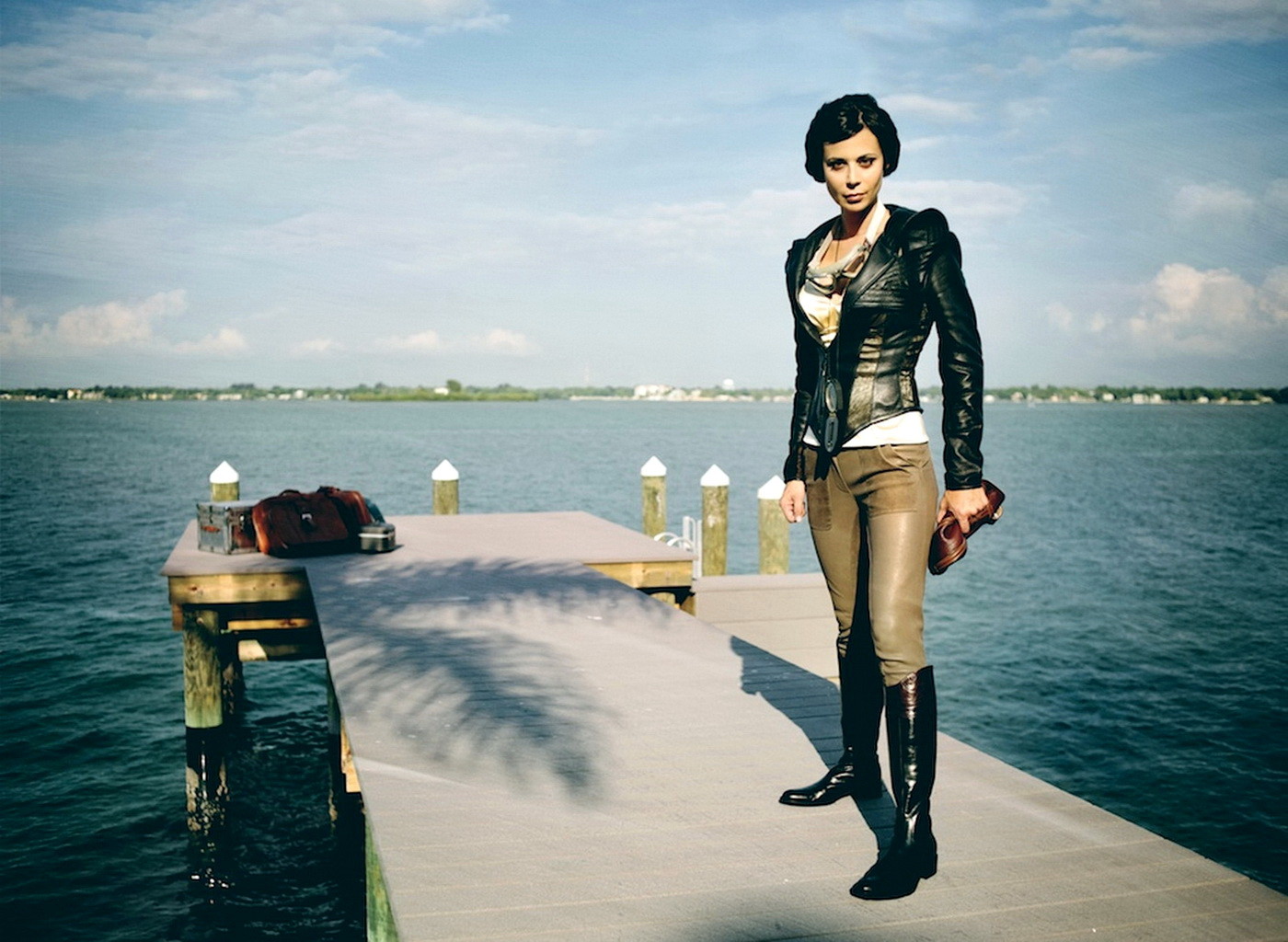Catherine Bell looking very hot for Felix Kunze photoshoot in Miami  #75185614