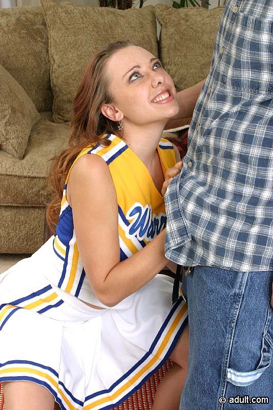 busty cheerleader in hardcore action #76886833
