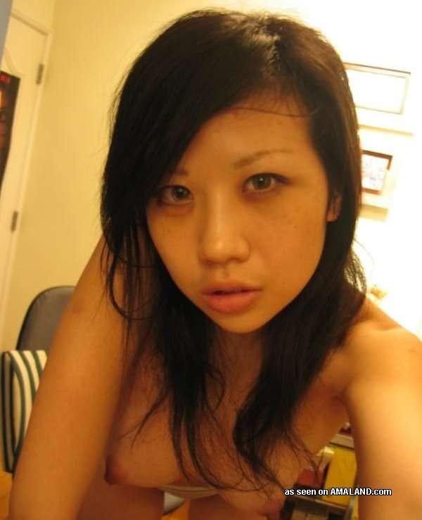 Hot compilation of a sexy Asian babe posing and camwhoring #69758837