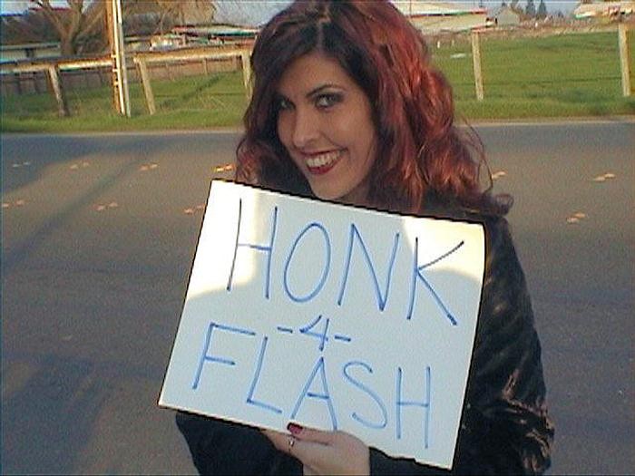 Honk for Flasher Going Flashing at the Golf Course #78924835
