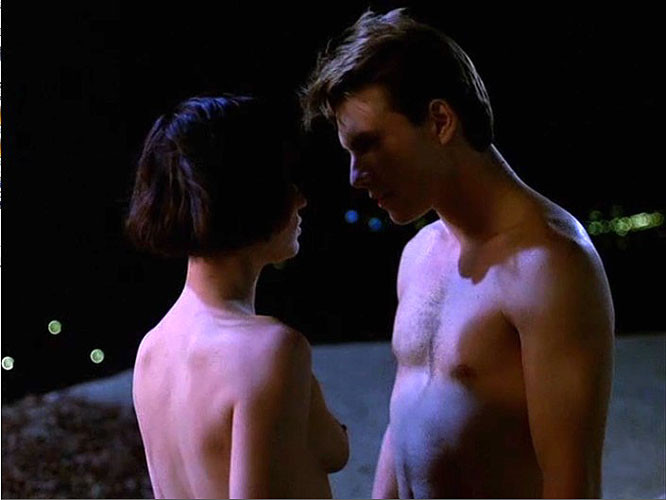 Samantha Mathis showing her nice big tits in nude movie scenes #75402047