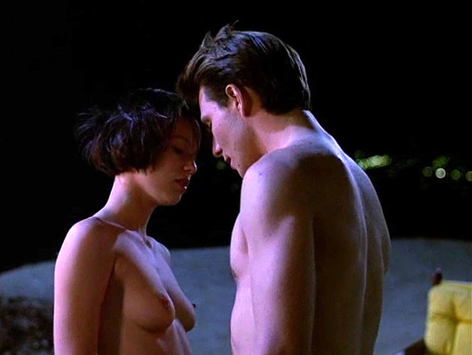 Samantha Mathis showing her nice big tits in nude movie scenes #75402070