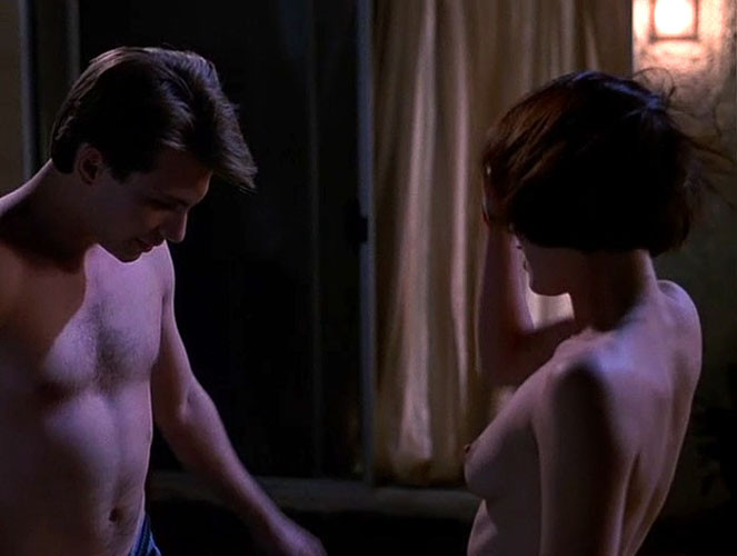 Samantha Mathis showing her nice big tits in nude movie scenes #75402088