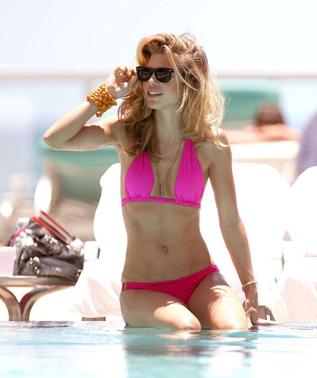 AnnaLynne McCord looking extra sexy and hot in pink bikini #75344029