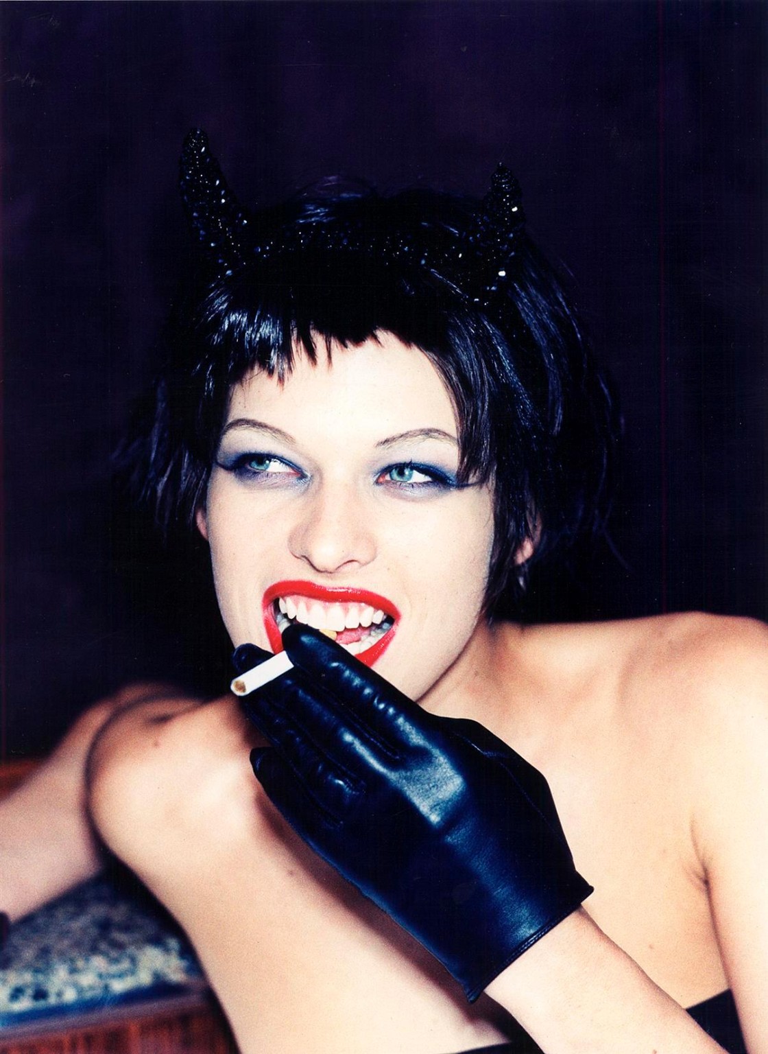 Milla Jovovich nude in 'How to Get Ahead in Hollywood' photoshoot by Ellen Von U #75322240