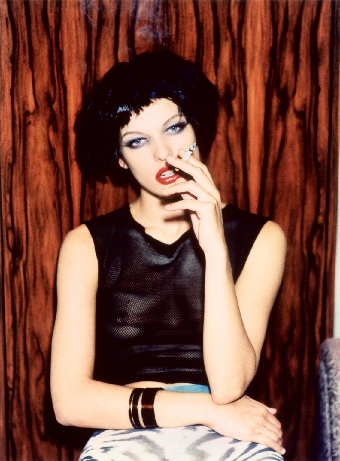 Milla Jovovich nude in 'How to Get Ahead in Hollywood' photoshoot by Ellen Von U #75322264