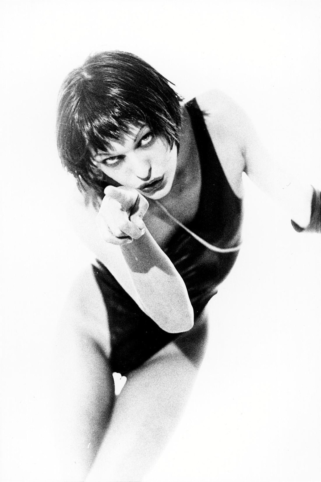 Milla Jovovich nude in 'How to Get Ahead in Hollywood' photoshoot by Ellen Von U #75322270
